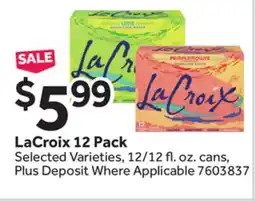 Stop&Shop LaCroix offer