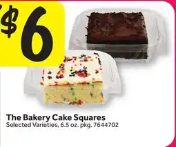 Stop&Shop The Bakery Cake Squares offer