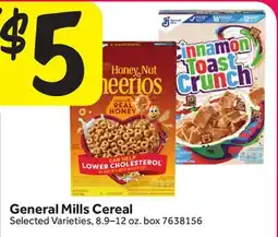 Stop&Shop General Mills Cereal offer