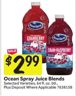 Stop&Shop Ocean Spray Juice Blends offer
