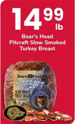ACME Boar's Head Pitcraft Slow Smoked Turkey Breast offer