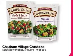 Stop&Shop Chatham Village Croutons offer