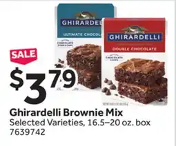 Stop&Shop Ghirardelli Brownie Mix offer