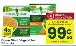 ACME Green Giant Vegetables offer