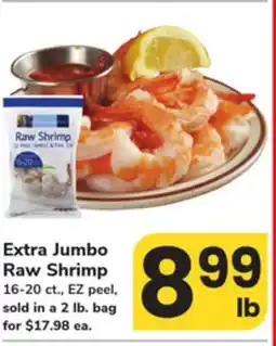 ACME Extra Jumbo Raw Shrimp offer