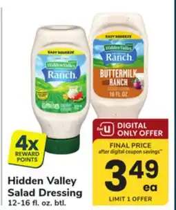 ACME Hidden Valley Salad Dressing offer