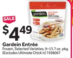 Stop&Shop Gardein Entrée offer