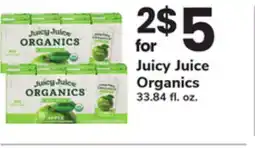 ACME Juicy Juice Organics offer