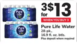 ACME Pure Life Water offer