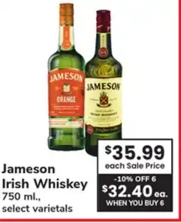 ACME Jameson Irish Whiskey offer