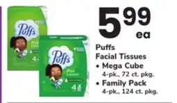 ACME Puffs Facial Tissues offer
