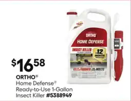 Lowe's Home Defense Ready-to-Use 1-Gallon Insect Killer offer