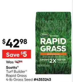 Lowe's Turf Builder Rapid Grass 4-lb Grass Seed offer
