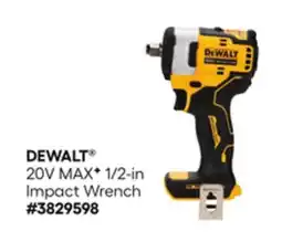 Lowe's 20V MAXF 1/2-in Impact Wrench offer