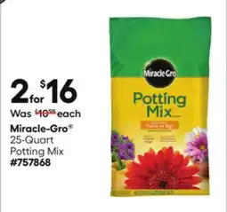 Lowe's 25-Quart Potting Mix offer