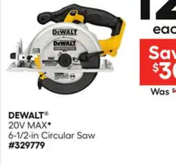 Lowe's 20V MAXF 6-1/2-in Circular Saw offer