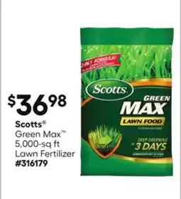Lowe's Green Max 5,000-sq ft Lawn Fertilizer offer