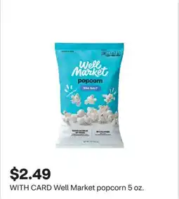 CVS Well Market popcorn offer