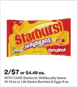 CVS Starburst, Skittles jelly beans 10-14 oz or Life Savers Bunnies & Eggs 9 oz offer