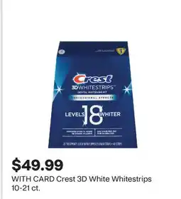 CVS Crest 3D White Whitestrips offer