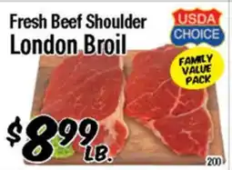 Western Beef Fresh Beef Shoulder London Broil offer