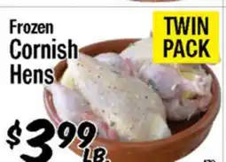 Western Beef Frozen Cornish Hens offer