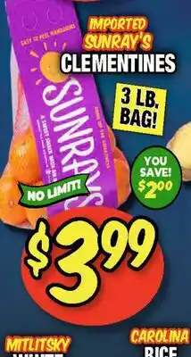 Western Beef IMPORTED SUNRAYS CLEMENTINES offer