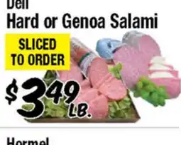 Western Beef Dell Hard or Genoa Salami offer