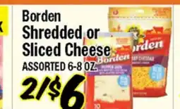 Western Beef Borden Shredded or Sliced Cheese offer
