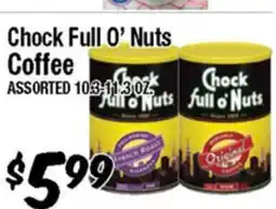Western Beef Chock Full O' Nuts Coffee offer