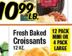 Western Beef Fresh Baked Croissants offer