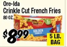 Western Beef Ore-Ida Crinkle Cut French Fries offer