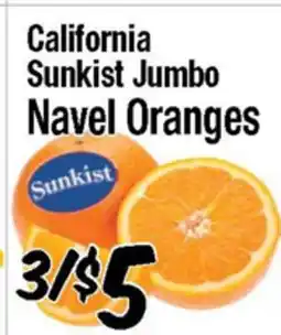 Western Beef California Sunkist Jumbo Navel Oranges offer