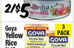 Western Beef ROSITA TUNA, GOYA YELLOW RICE offer