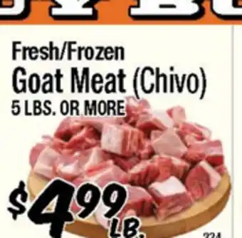 Western Beef Fresh/Frozen Goat Meat (Chivo) offer