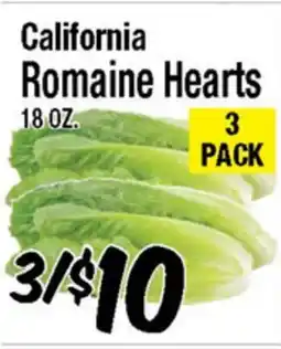 Western Beef California Romaine Hearts offer