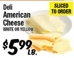 Western Beef Deli American Cheese offer