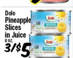 Western Beef Dole Pineapple Slices in Juice offer