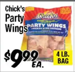 Western Beef Chick's Party Wings offer