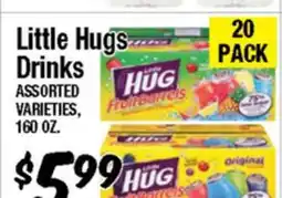 Western Beef Little Hugs Drinks offer