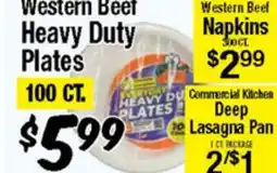 Western Beef Western Beef Heavy Duty Plates offer