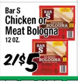 Western Beef Bar S Chicken or Meat Bologna offer