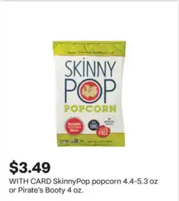 CVS SkinnyPop popcorn 4.4-5.3 oz or Pirate's Booty 4 oz offer