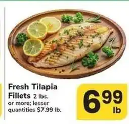 Safeway Fresh Tilapia Fillets offer