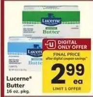 Safeway Lucerne Butter offer