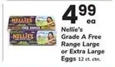 Safeway Nellie's Grade A Free Range Eggs offer