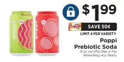 ShopRite Poppi Prebiotic Soda offer