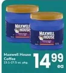 Safeway Maxwell House Coffee offer
