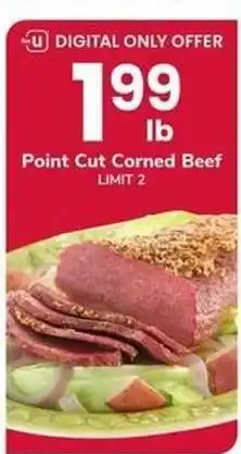 Safeway Point Cut Corned Beef offer