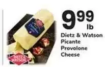 Safeway Dietz & Watson Picante Provolone Cheese offer